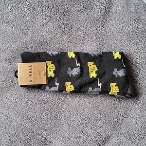 Mens Mouse and Cheese Dress Socks